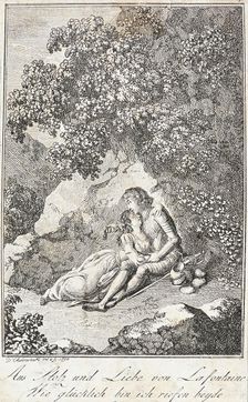 Illustration for Becker's Pocketbook 1797. Creator: Daniel Nikolaus Chodowiecki