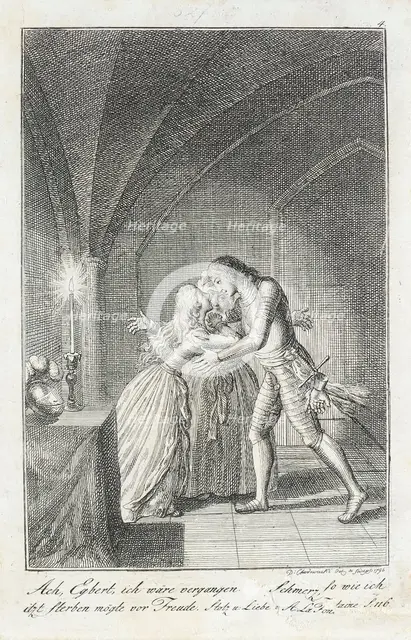 Illustration for Becker's 'Pocketbook', 1797. Creator: Daniel Nikolaus Chodowiecki.