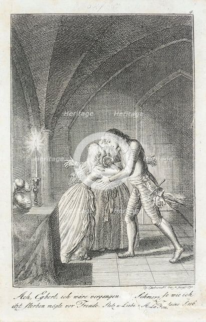 Illustration for Becker's 'Pocketbook', 1797. Creator: Daniel Nikolaus Chodowiecki.