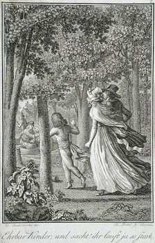 Illustration for Becker's Almanac for 1798 c1798. Creator: Daniel Nikolaus Chodowiecki