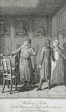 Illustration for Becker's Almanac for 1798 c1798. Creator: Daniel Nikolaus Chodowiecki