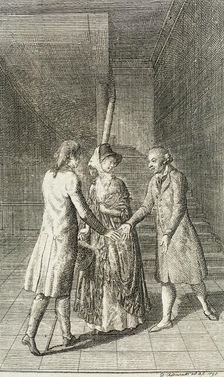 Illustration for Becker's Almanac for 1799 c1799. Creator: Daniel Nikolaus Chodowiecki