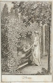 Illustration for Becker's Almanac for 1800 c1800. Creator: Daniel Nikolaus Chodowiecki