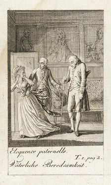 Illustration for Caroline of Lichtfield 1786. Creator: Daniel Nikolaus Chodowiecki