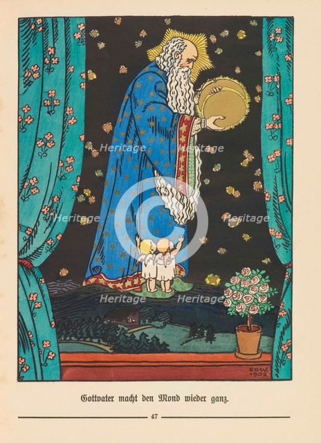 Illustration for "Der Buntscheck" by Richard Dehmel, 1904. Creator: Weiss, Emil Rudolf (1875-1942).