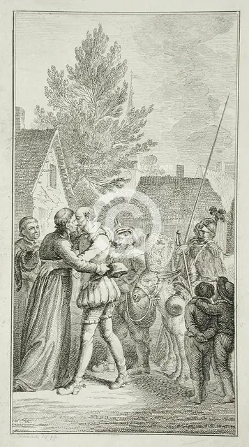 Illustration for 'Don Quixote', 1766. Creator: Daniel Nikolaus Chodowiecki.