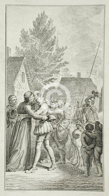 Illustration for 'Don Quixote', 1766. Creator: Daniel Nikolaus Chodowiecki.