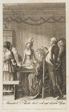 Illustration for Ehrenberg's Pocketbook for 1796 1795. Creator: Daniel Nikolaus Chodowiecki