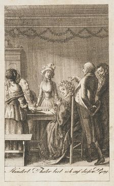 Illustration for Ehrenberg's Pocketbook for 1796 1795. Creator: Daniel Nikolaus Chodowiecki