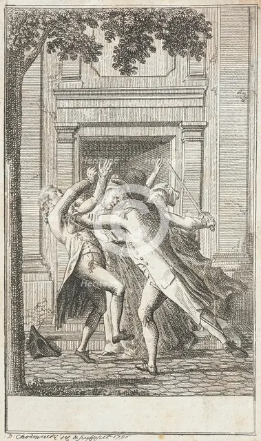 Illustration for Ehrenberg's 'Pocketbook for 1796'. Creator: Daniel Nikolaus Chodowiecki.