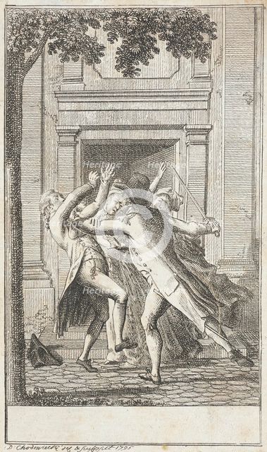 Illustration for Ehrenberg's 'Pocketbook for 1796'. Creator: Daniel Nikolaus Chodowiecki.
