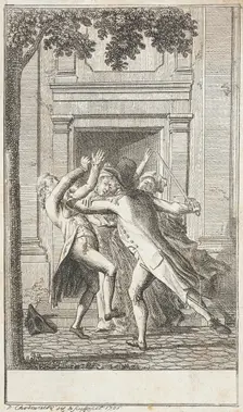 Illustration for Ehrenberg's Pocketbook for 1796 Creator: Daniel Nikolaus Chodowiecki