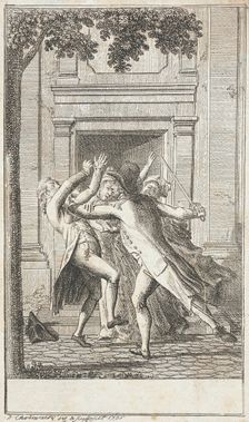 Illustration for Ehrenberg's Pocketbook for 1796 Creator: Daniel Nikolaus Chodowiecki