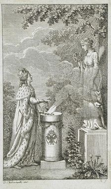 Illustration for Good Human Characteristics 1789. Creator: Daniel Nikolaus Chodowiecki