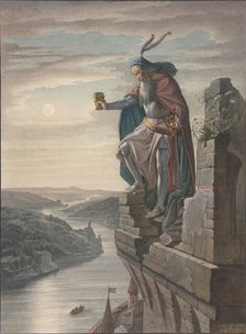 Illustration for Goethe, 1842. Creator: Leopold Schulz