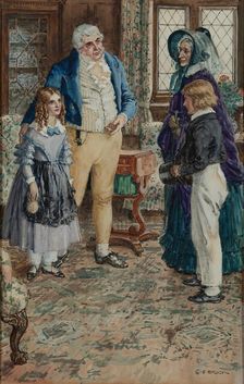 Illustration for "Great Expectations" by Charles Dickens. Creator: Brock, Charles Edmund (1870-1938)
