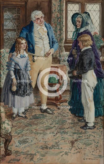 Illustration for "Great Expectations" by Charles Dickens. Creator: Brock, Charles Edmund (1870-1938).