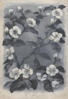 Illustration for Henrik Wergeland, The English Pilot Apple Blossoms, probably 1894. Creator: Wilhelm Peters