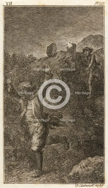 Illustration for Henry Pestalozzi's 'Leonard and Gertrude or the Village Customs', 1782. Creator: Daniel Nikolaus Chodowiecki.