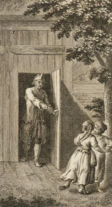 Illustration for Henry Pestalozzi's Leonard and Gertrude or the Village Customs 1782. Creator: Daniel Nikolaus Chodowiecki