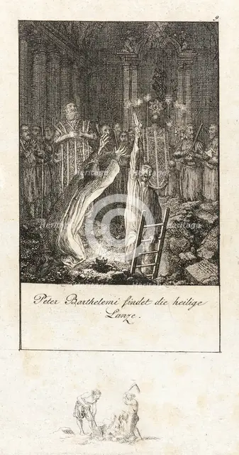 Illustration for 'History of the First Crusades', 1800. Creator: Daniel Nikolaus Chodowiecki.