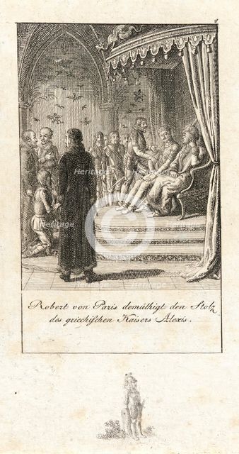 Illustration for 'History of the First Crusades', 1800. Creator: Daniel Nikolaus Chodowiecki.