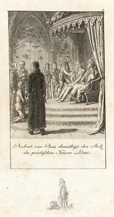 Illustration for History of the First Crusades 1800. Creator: Daniel Nikolaus Chodowiecki