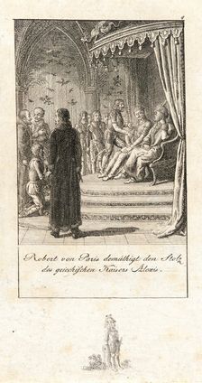Illustration for History of the First Crusades 1800. Creator: Daniel Nikolaus Chodowiecki