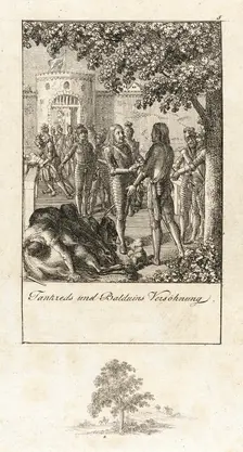 Illustration for History of the First Crusades 1800. Creator: Daniel Nikolaus Chodowiecki