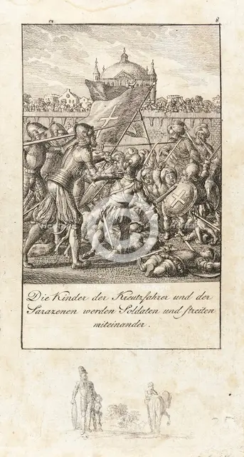 Illustration for 'History of the First Crusades', 1800. Creator: Daniel Nikolaus Chodowiecki.