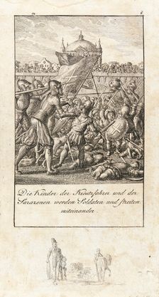 Illustration for History of the First Crusades 1800. Creator: Daniel Nikolaus Chodowiecki