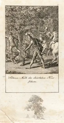 Illustration for History of the First Crusades 1800. Creator: Daniel Nikolaus Chodowiecki