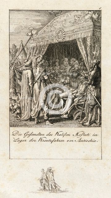 Illustration for 'History of the First Crusades', 1800. Creator: Daniel Nikolaus Chodowiecki.