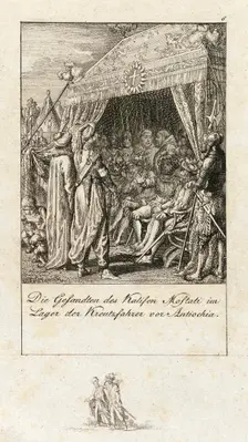 Illustration for History of the First Crusades 1800. Creator: Daniel Nikolaus Chodowiecki
