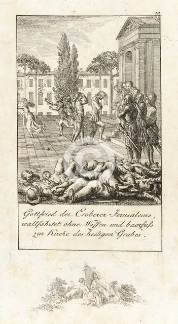 Illustration for 'History of the First Crusades', 1800. Creator: Daniel Nikolaus Chodowiecki.