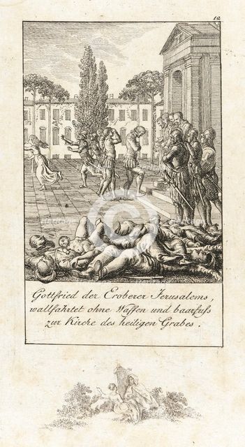 Illustration for 'History of the First Crusades', 1800. Creator: Daniel Nikolaus Chodowiecki.
