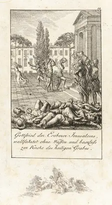 Illustration for History of the First Crusades 1800. Creator: Daniel Nikolaus Chodowiecki