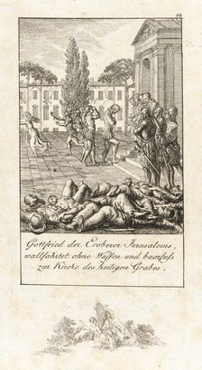 Illustration for History of the First Crusades 1800. Creator: Daniel Nikolaus Chodowiecki