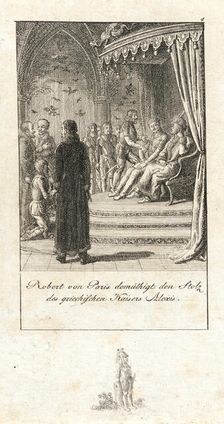 Illustration for History of the First Crusades 1800. Creator: Daniel Nikolaus Chodowiecki