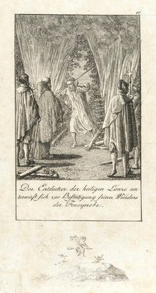 Illustration for History of the First Crusades 1800. Creator: Daniel Nikolaus Chodowiecki