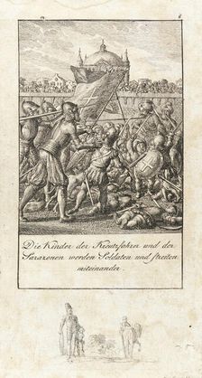 Illustration for History of the First Crusades 1800. Creator: Daniel Nikolaus Chodowiecki