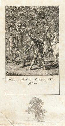 Illustration for History of the First Crusades 1800. Creator: Daniel Nikolaus Chodowiecki