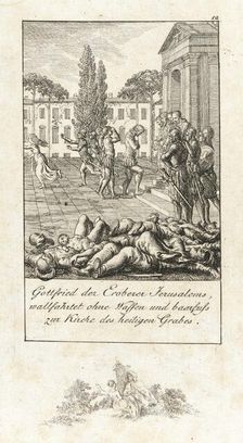 Illustration for History of the First Crusades 1800. Creator: Daniel Nikolaus Chodowiecki