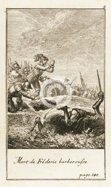 Illustration for Johann Christoph Mayer's 'History of the Crusades', 1781. Creator: Daniel Nikolaus Chodowiecki.