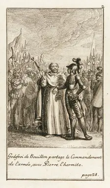 Illustration for Johann Christoph Mayer's History of the Crusades 1781. Creator: Daniel Nikolaus Chodowiecki