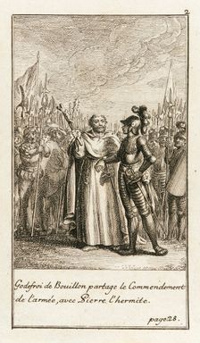 Illustration for Johann Christoph Mayer's History of the Crusades 1781. Creator: Daniel Nikolaus Chodowiecki