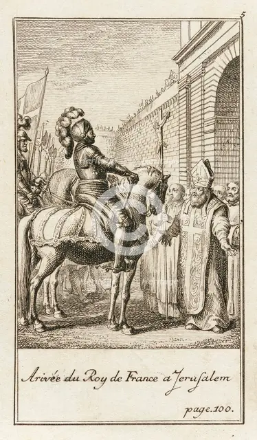 Illustration for Johann Christoph Mayer's 'History of the Crusades', 1781. Creator: Daniel Nikolaus Chodowiecki.