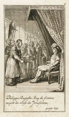 Illustration for Johann Christoph Mayer's History of the Crusades 1781. Creator: Daniel Nikolaus Chodowiecki
