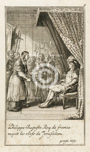 Illustration for Johann Christoph Mayer's 'History of the Crusades', 1781. Creator: Daniel Nikolaus Chodowiecki.