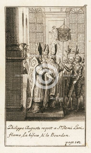 Illustration for Johann Christoph Mayer's 'History of the Crusades', 1781. Creator: Daniel Nikolaus Chodowiecki.